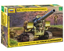 Zvezda 3704 B-4 Soviet 203mm Howitzer M1931 Stalins Sledgehammer 1:35