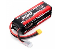 Sunpadow ERC Plus Lipo Battery 7500mAh-14.8V-4S2P-100C