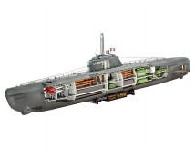 Revell 05078 German U-Boot Typ XXI U 2540 met interieur 1:144