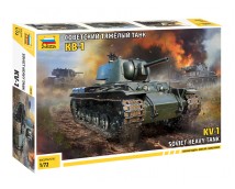 Zvezda 5070 Soviet Heavy Tank KV-1  1:72