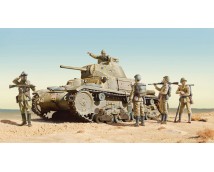 Italeri 6543 Carro Armato M14/41 I Serie met Italiaanse Infanterie 1:35