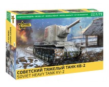 Zvezda 5084 KV-2 Soviet Heavy Tank 1:72