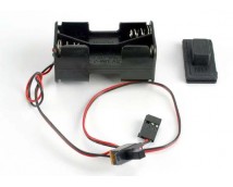 Battery holder with on/off switch/ rubber on/off switch cove, TRX1523