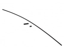 Antenna, tube, black (1)/ vinyl antenna cap (1)/ wire retainer (1)