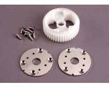 Main Differential Gear (32-Pitch)/ Metal Side Plates (2)/Self-Tapping Screws (8)