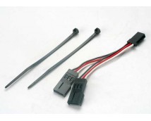Servo connector, Y adapter (for dual-servo steering), TRX2046