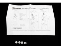 Gear set (for 2065 waterproof sub-micro servo), TRX2064