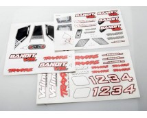 Decal sheets, Bandit VXL, TRX2413R