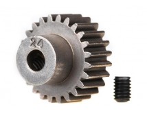 Gear, 24-T pinion (48-pitch) / set screw, TRX2424