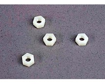 4mm nylon wheel nuts (4), TRX2447