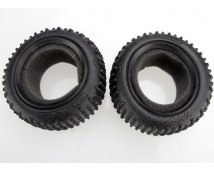 Tires, Alias 2.2 (rear) (2)/ foam inserts (Bandit) (soft com, TRX2470