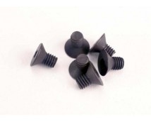 Screws, 3x5mm countersunk machine (6) (hex drive), TRX2549