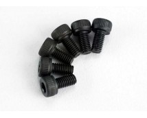 Screws, 3x6mm cap-head machine (hex drive) (6), TRX2554