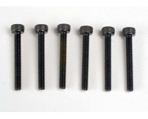 Header screws, 3x23mm cap hex screws (6), TRX2556