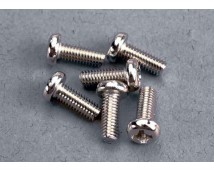 Screws, 3x8mm roundhead machine (6), TRX2559