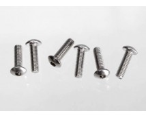 Screws, 3x10 button-head machine (hex drive) (stainless stee, TRX2577X