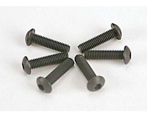 Screws, 3x12mm button-head machine (hex drive) (6), TRX2578