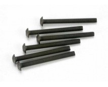 Screws, 3x30mm button-head machine (hex drive) (6), TRX2582