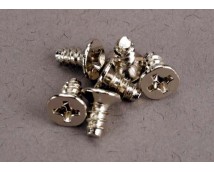 Screws, 3x6mm countersunk self-tapping (6), TRX2653