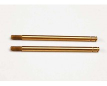 Shock shafts, hardened steel, titanium nitride coated (xx-lo, TRX2656T