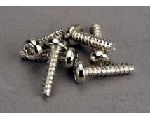 Screws, 3x12mm roundhead self-tapping (6), TRX2676