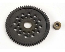 Spur gear (66-Tooth) (32-Pitch) w/bushing, TRX3166