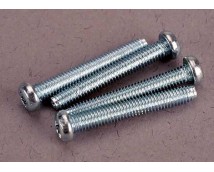 Screws, 2.5x19mm roundhead machine screws (4), TRX3189