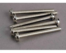 Screws, 3x30mm washerhead machine (6), TRX3196