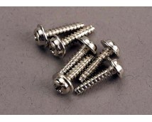 Screws, 3x12mm washerhead self-tapping (6), TRX3286