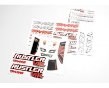Decal sheets, Rustler VXL, TRX3713R