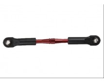 Turnbuckle, aluminum (red-anodized), camber link, rear, 49mm, TRX3738