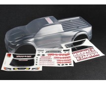 Body, E-Maxx Brushless (clear, requires painting)/ decal she, TRX3915
