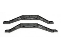 Chassis braces, lower (black) (2), TRX3921