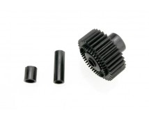 Output gear, 33-tooth (1)/ spacers (2), TRX3984X