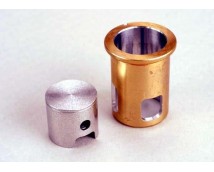 Cylinder sleeve/ piston (w/ oil ring ) (matched set), TRX4030