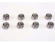 Nuts, 5mm nylon locking (8), TRX4147