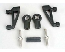 Control arms, upper (2)/ upper rod ends (with ball joints in, TRX4332