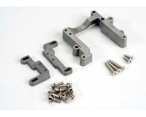 Engine mount, 2 piece, aluminum (w/ screws) (N. Rustler/Spor, TRX4460