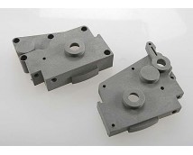Gearbox halves (grey) (left & right), TRX4491A