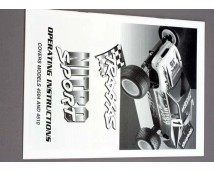 Owners Manual, Nitro Sport, TRX4599