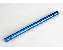 Pulley shaft, front (blue-anodized, light-weight aluminum), TRX4894X