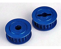 Pulleys, 20-groove (middle)(blue-anodized, light-weight alum, TRX4895X