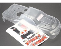 Body, T-Maxx (long wheelbase) (clear, requires painting)/ wi, TRX4921