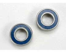Ball bearings, blue rubber sealed (6x12x4mm) (2), TRX5117