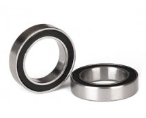 Ball bearings, black rubber sealed (12x18x4mm) (2), TRX5120A