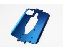 Chassis, 6061-T6 aluminum (4.0mm) (blue) (standard replaceme, TRX5122R
