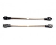 Turnbuckles, 106mm (front tie rods) (2) (includes installed, TRX5138