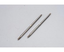 Turnbuckles, toe links (5.0mm steel) (front) (2), TRX5141