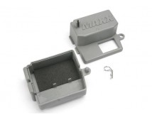Box, receiver (upper and lower halves)/ clip (1)/ foam pad, TRX5159