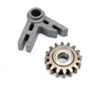 Gear, idler/ idler gear support/ bearing (pressed in), TRX5183